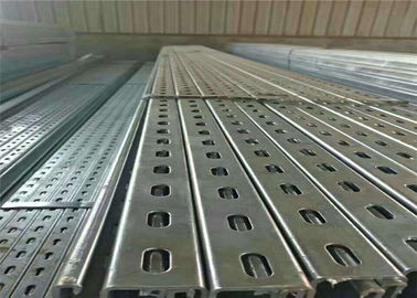 Photovoltaic Solar Stent Solar Panel Mounting Brackets , Pipe Standard Metal Profiles