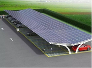 Corrosion Resistant Aluminum Solar Panel Carport Mounting Structure