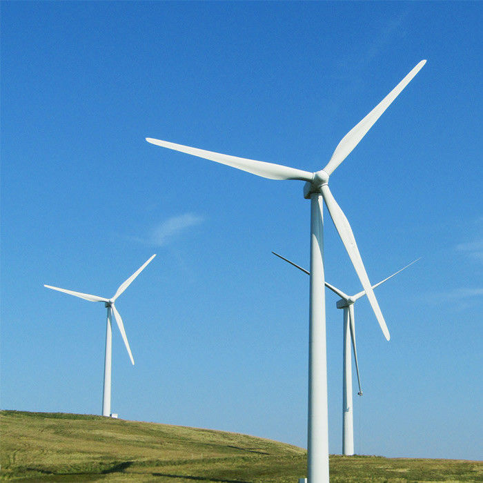 OEM 5-100M Height Steel Pipe Vertical Axis Wind Turbine