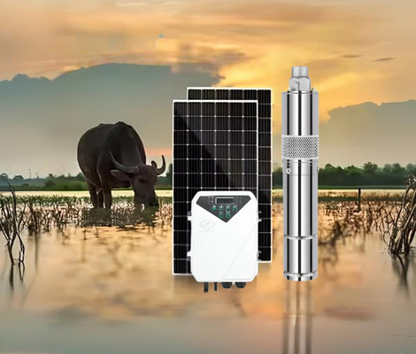 良い価格 最適入力電圧 60V-90V DC 太陽水ポンプ MPPT コントローラタイプと最大流量 3.8m3/h オンライン