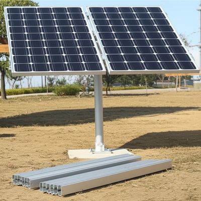 良い価格 Customized Solar Panel Ground Mounting Systems Easy Installation for Residential and Customization オンライン