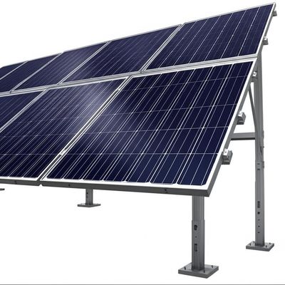良い価格 Commercial Solar Panel Ground Mounting Systems Adjustable 0° To 15° Roof Inclination Suitable for Large-scale Projects オンライン