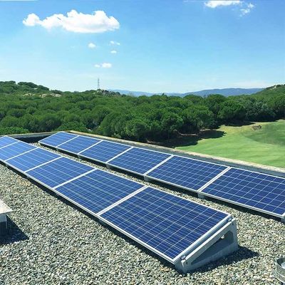良い価格 軽量のステンレス製の銀製の電流を通された鋼鉄プロフィールの太陽土台システムPVモジュール サポート オンライン