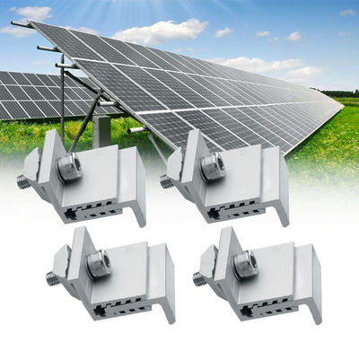 良い価格 1.4KN/M2最高の雪の負荷60m/s太陽電池パネルの固定付属品の光起電ステントのコネクター オンライン