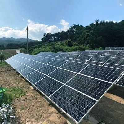 良い価格 取付けられる金属によって電流を通される基盤PVの据付の地上 オンライン