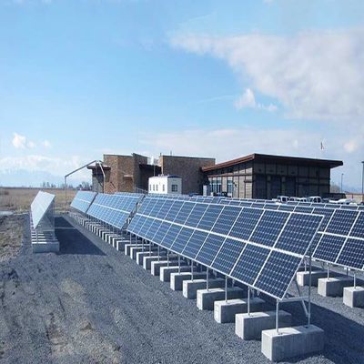 良い価格 カスタマイズされたTilt Angel太陽光パネル 地上設置グリッド 固定太陽光システム オンライン