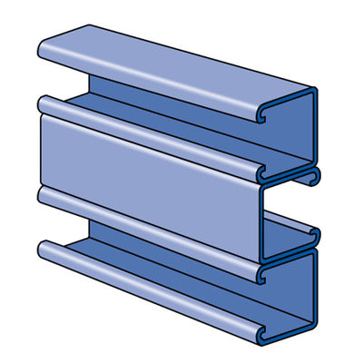 良い価格 Q235B Q345BはPVシステムのための鋼鉄Cチャネルに電流を通した オンライン