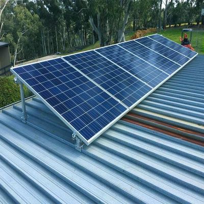 良い価格 ISO9001はシステムを取付けるSS304太陽電池パネルの屋根に電流を通した オンライン