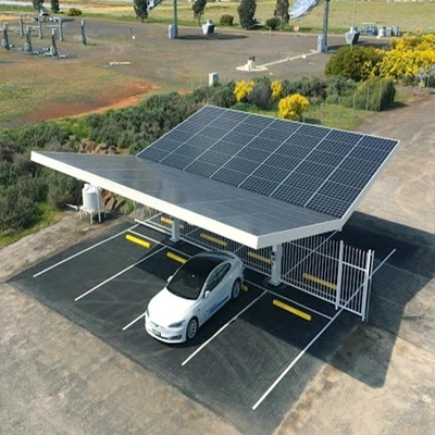 良い価格 オン/オフ格子金属の屋根ふきシートの太陽ブラケットの太陽取付けシステムが付いている太陽Carportシステム オンライン