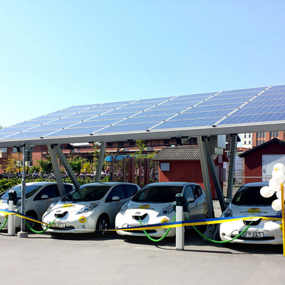 良い価格 PvモジュールのCarportの車の駐車太陽構造のために取付けられる太陽土台システム地面 オンライン