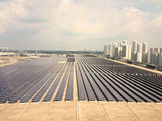 品質 25年 寿命 ソーラーパネル 屋根の設置 屋根の設計 ソーラーパネル 屋根のアプリケーション ソーラーパネル サポート フレームワーク 工場