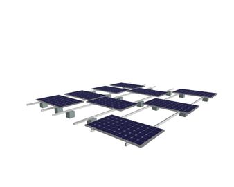 良い価格 組み立てられる傾斜させた太陽電池パネルの屋根の土台システム反腐食130mphの風負荷 オンライン