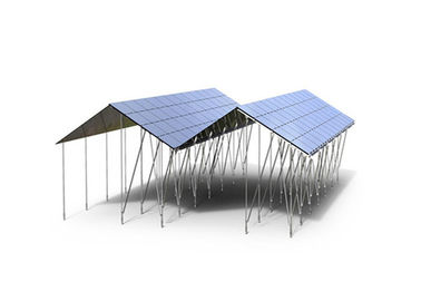良い価格 格子温室の太陽系の支持できる耐久の鋼鉄光起電パネル フレームを離れて オンライン