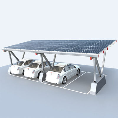 良い価格 車の小屋PVのCarportの太陽系の太陽電池パネルのラッキング システム再生可能エネルギー オンライン