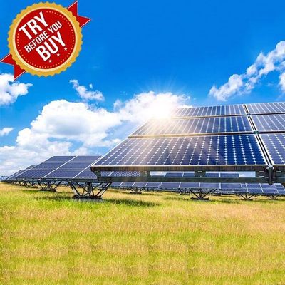 鋼鉄山の太陽電池パネルの地上の土台システム急速な設置20M最高の建物の高さ