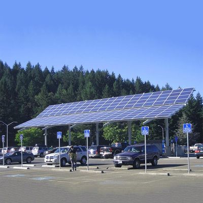 良い価格 商業カーポートの太陽系の配列サポートEPCのアルミニウム鋼鉄Q345B Al6005 オンライン