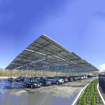 良い価格 10KW 30KW熱い電流を通された鋼鉄太陽PVのCarport オンライン