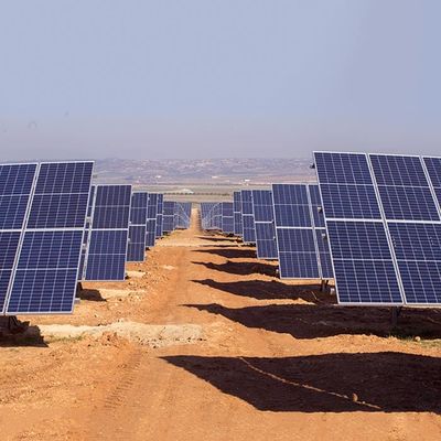 良い価格 熱いすくいが厚さ0.5mm -15mmの太陽電池パネルに電流を通した自然な光起電システムは取付金具をひいた オンライン