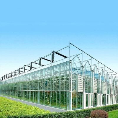 60m/S最大風速4mのPCシート カバー温室の太陽系