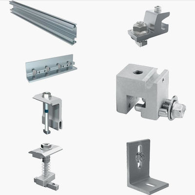 PVの太陽電池のための屋根及び地上の太陽取付けの付属品の強い抵抗OEMのパネル フレーム