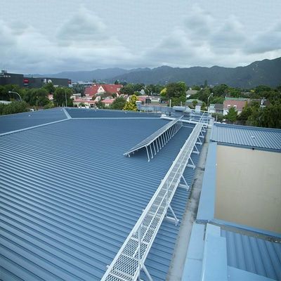 良い価格 0.5mm-15mm Pitched Corrugated Photovoltaic Structures Trapezoidal Standing Seam Solar Panel Roof Mounting Systems オンライン