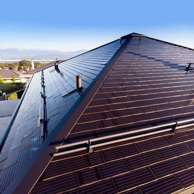 良い価格 Portrait / Landscape Galvanized Photovoltaic Mounting Brackets For Residential Industrial Solar Panel Rooftop Systems オンライン