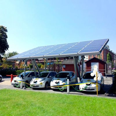 良い価格 Residential On Off Grid Solar Power Parking Lot Mounting Brackets PV Carport オンライン