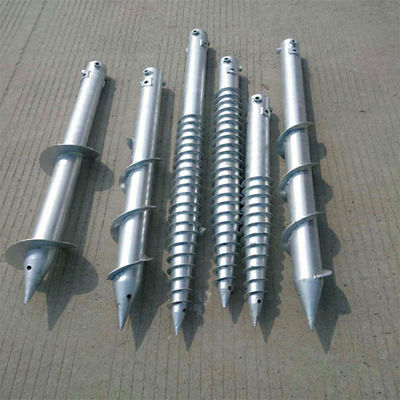 良い価格 500~2500mm Length Ground Mounting Screw Pile Driving Rack オンライン
