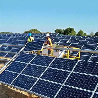 良い価格 Hot Dip Galvanizing & Anodized PV Ground Support Systems 10-60 Degrees オンライン