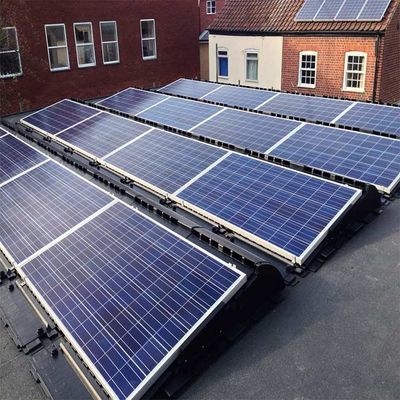 良い価格 0-20mの高さの熱い電流を通された鋼鉄平屋根太陽PVの土台システム オンライン