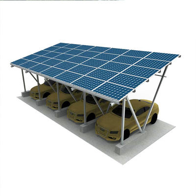 良い価格 電流を通された金属の太陽エネルギーの駐車場のCarportは5deg-15degを構成する オンライン