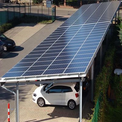 熱いすくいの格子の電流を通された住宅の太陽Carportの構造
