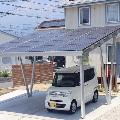 20 30KWは鋼鉄PVのCarportの取付金具に電流を通した