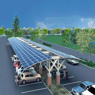 良い価格 太陽駐車場はアルミニウムPVの据付を陽極酸化した オンライン