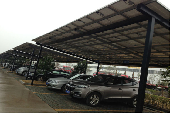 良い価格 カスタマイズされたQ235 Q345 6063 6005の太陽carportの構造ブラケットの土台システム太陽PVの土台 オンライン