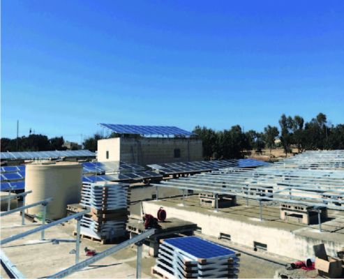 熱いすくいの電流を通された鋼鉄および防水太陽電池パネルの地上の土台システム ブラケット