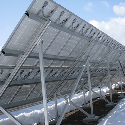 良い価格 ホットディップガルバン化鋼 アルミニウム CY 太陽光発電の地面マウントシステム オンライン