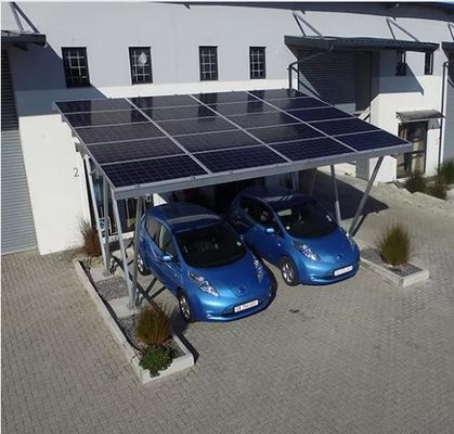 駐車場の太陽電池パネルの取付金具のアルミニウム防水Carportの太陽ブラケット